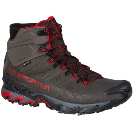 La Sportiva Ultra Raptor II Mid Leather GTX carbon / tango red