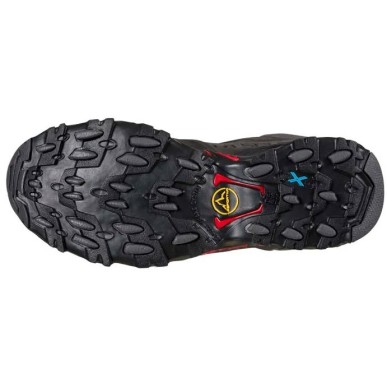 La Sportiva Ultra Raptor II Mid Leather GTX carbon / tango red