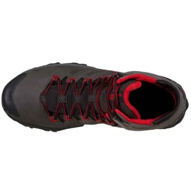 La Sportiva Ultra Raptor II Mid Leather GTX carbon / tango red