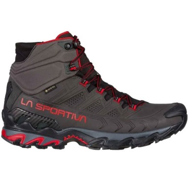 La Sportiva Ultra Raptor II Mid Leather GTX carbon / tango red