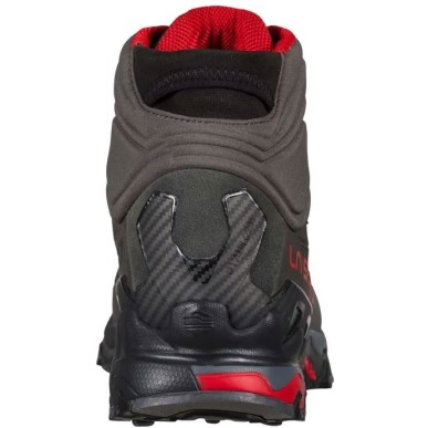 La Sportiva Ultra Raptor II Mid Leather GTX carbon / tango red