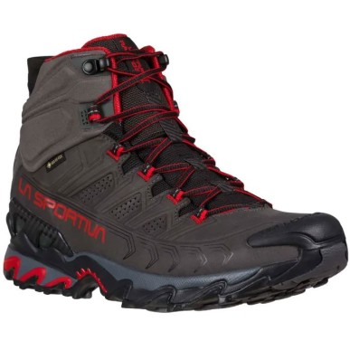 La Sportiva Ultra Raptor II Mid Leather GTX carbon / tango red