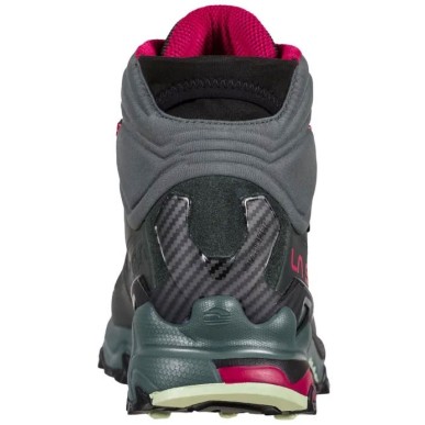 La Sportiva Ultra Raptor II Mid Leather GTX Femme charcoal / cerise