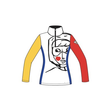 Rossignol Bessy 1/2 zip top multicolor
