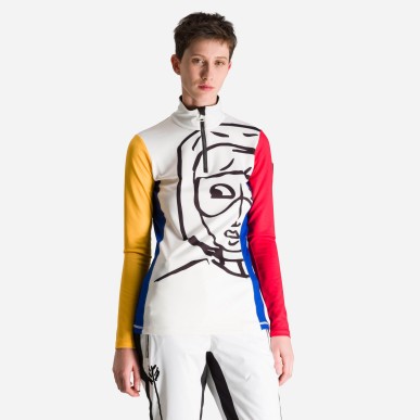 Rossignol Bessy 1/2 zip top multicolor