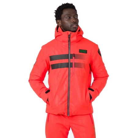 Rossignol Hero Course Jacket neon red