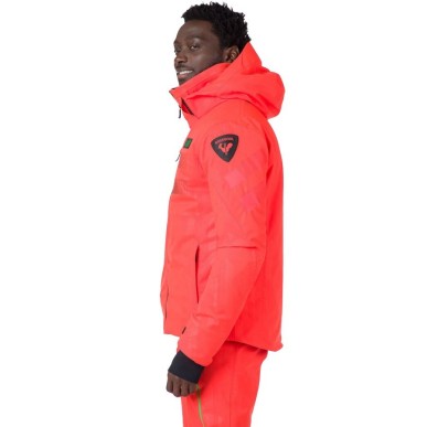 Rossignol Hero Course Jacket neon red