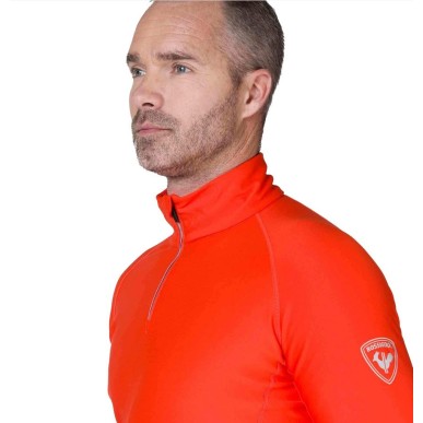 Rossignol Classique 1/2 Zip oxy orange