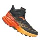 Hoka Speedgoat 5 Mid GTX blue graphite / amber yellow