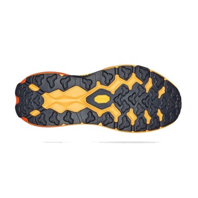 Hoka Speedgoat 5 Mid GTX blue graphite / amber yellow