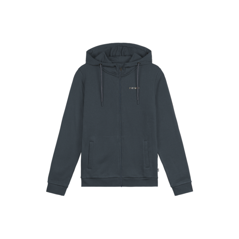 Picture Basement Zip Hoodie Femme dark blue