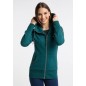 Ragwear Neska Zip Hood Femme dark green