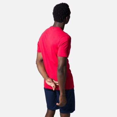 Rossignol Logo Rossi Tee carmin
