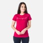 Rossignol Logo Rossi tee Femme cherry