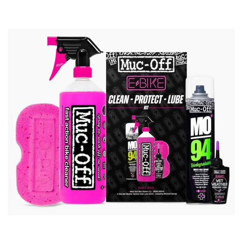 MUC-OFF - Ebike Clean Protect & Lube Kit MUC-OFF - Ebike Clean Protect & Lube Kit
