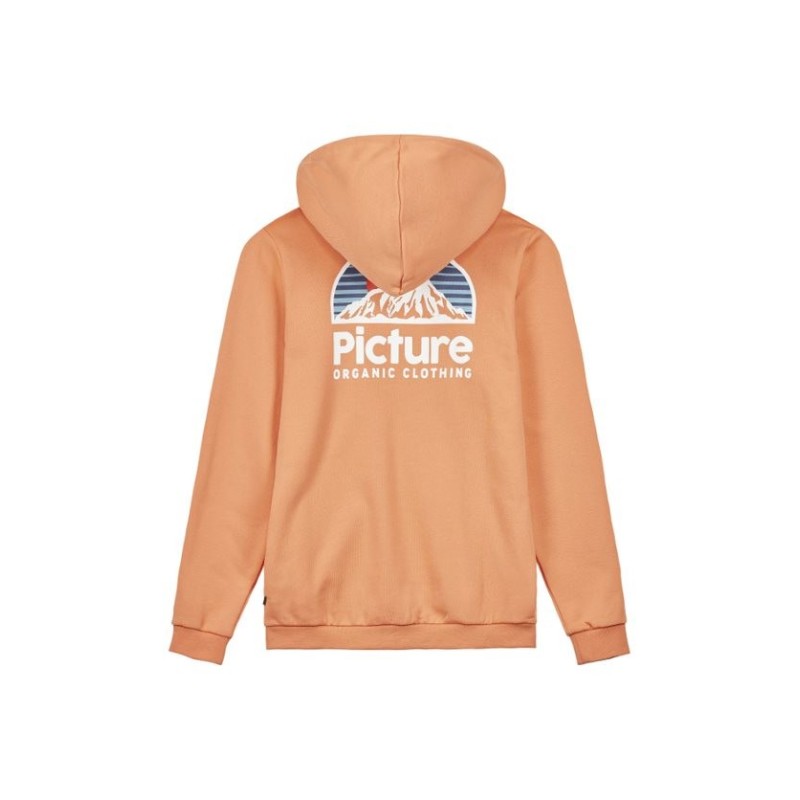 Picture Hamelton Zip Hood orange