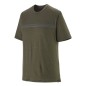 Patagonia Cap Cool Merino Graphic Tee basin green