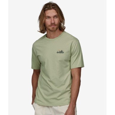 Patagonia 73 Skyline Organic Tee salvia green