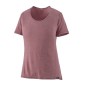 Patagonia Cap Cool Lightweight Tee Femme evening mauve