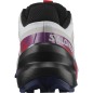 Salomon Speedcross 6 Femme white / sparkling grape / fiery red