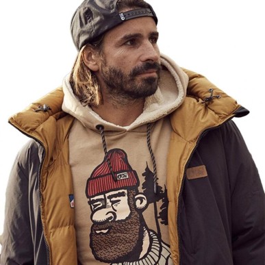 Picture Mopsa Plush Hoodie dark Stone