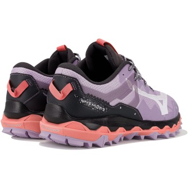 Mizuno Wave Mujin 9 Femme pastel lilac / white / sun kissed coral