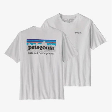 Patagonia P-6 Mission Organic Tee white