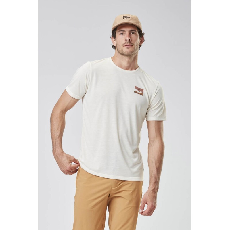 Picture Timont SS Urban Tech Tee smoke white