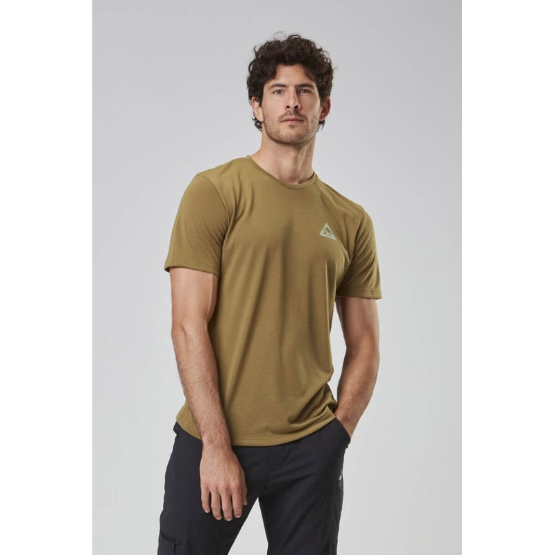 Picture Timont SS Urban Tech Tee dull gold Picture Timont SS Urban Tech Tee dull gold