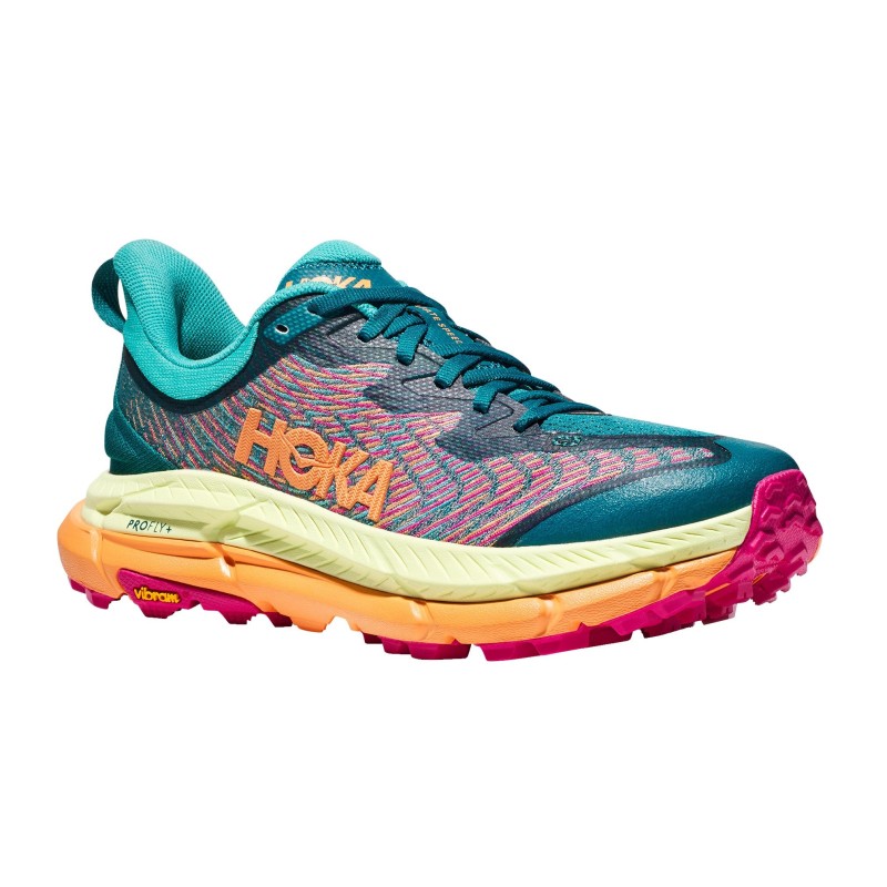 Hoka Mafate Speed 4 thyme / fiesta