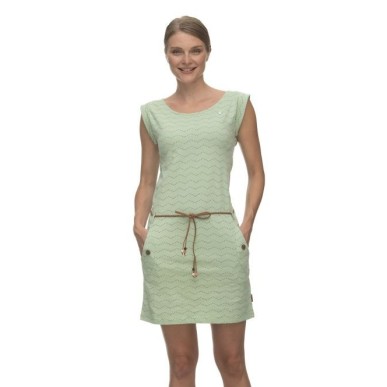 Ragwear Tagg Zig Zag Dress Femme mint