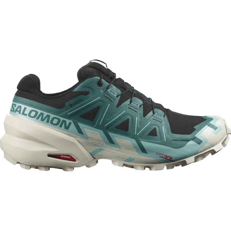 Salomon Speedcross 6 GTX black / harbor blue / rainy day Salomon Speedcross 6 GTX black / harbor blue / rainy day