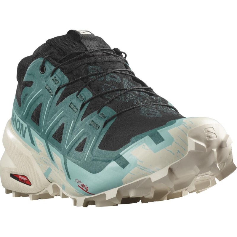 Salomon Speedcross 6 GTX black / harbor blue / rainy day