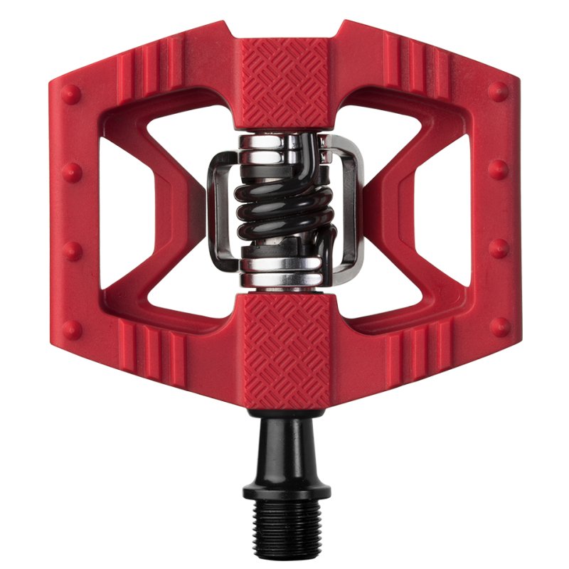 Pédales CRANKBROTHERS DOUBLESHOT 1 Rouge Pédales CRANKBROTHERS DOUBLESHOT 1 Rouge