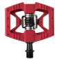 Pédales CRANKBROTHERS DOUBLESHOT 1 Rouge Pédales CRANKBROTHERS DOUBLESHOT 1 Rouge