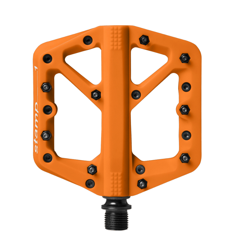 Pédales Crankbrothers STAMP 1 Large orange Pédales Crankbrothers STAMP 1 Large orange