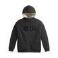 Picture Basement Plush Zip Hoodie femme black