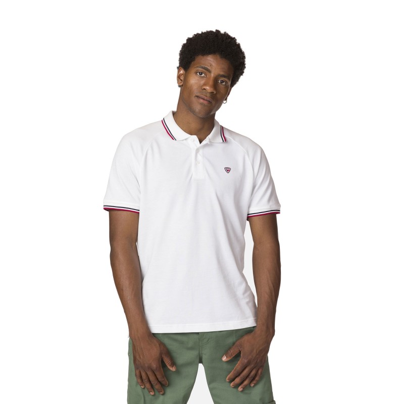Rossignol Logo Polo Raglan white