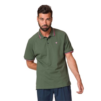 Rossignol Logo Polo Raglan ebony green