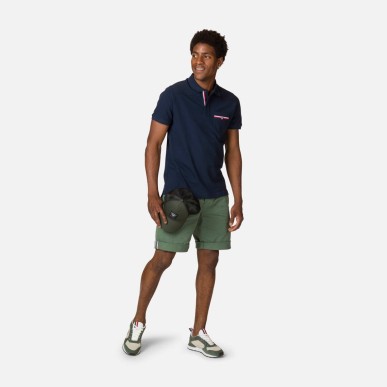 Rossignol Logo Polo Pocket dark navy