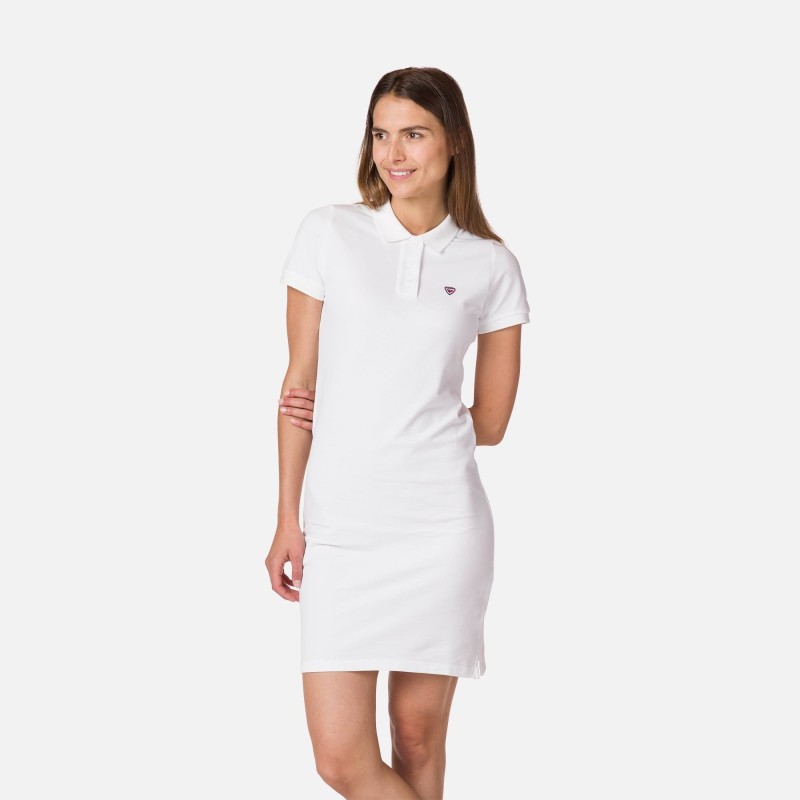 Rossignol Rossi Polo Dress Femme white Rossignol Rossi Polo Dress Femme white