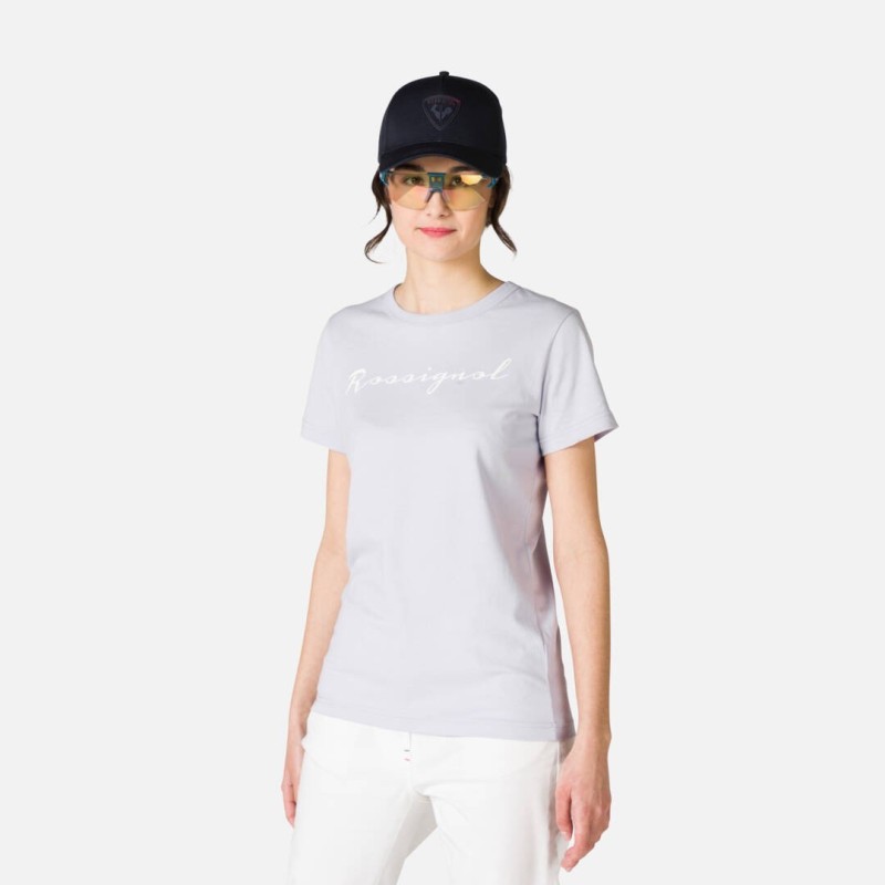 Rossignol Logo Rossi Tee Femme lavander grey
