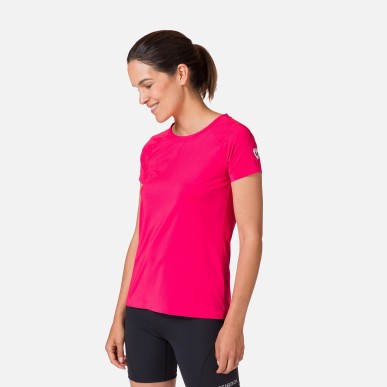 Rossignol Tech Light Tee Femme candy pink