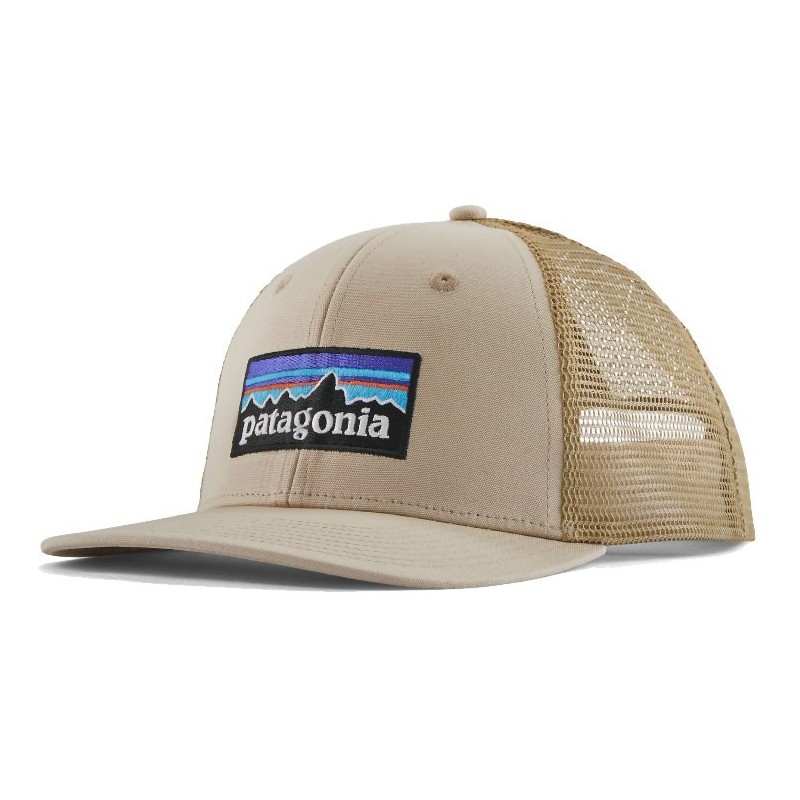 Patagonia P-6 Logo Trucker Hat oar tan