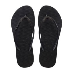 Havaianas Sandales Slim Flatform Sparkle Femme black