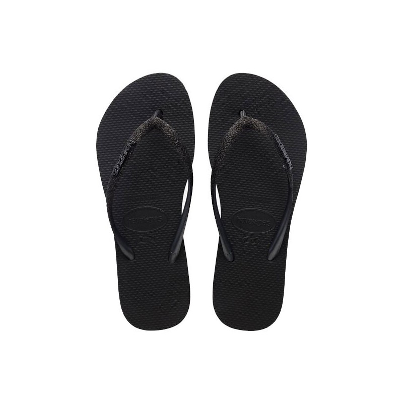 Havaianas Sandales Slim Flatform Sparkle Femme black