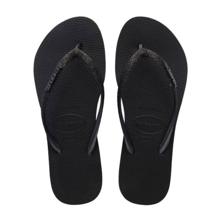 Havaianas Sandales Slim Flatform Sparkle Femme black