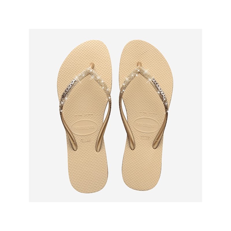 Havaianas Tongs Slim Sparkle II Femme sand grey