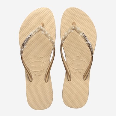 Havaianas Tongs Slim Sparkle II Femme sand grey