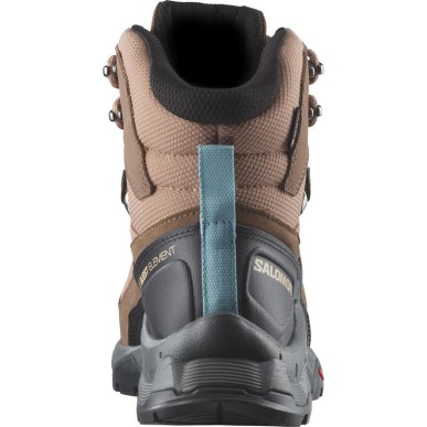 Salomon Quest Element GTX Femme mocha mousse / pewter / marine blue